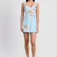 MINI LACE CONTRAST DRESS