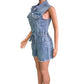 WOMEN FASHION DENIM ROMPERS