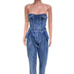 WOMEN FASHION DENIM JUMPSUIT