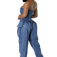 WOMEN FASHION DENIM JUMPSUIT
