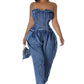 WOMEN FASHION DENIM JUMPSUIT