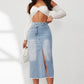 WOMEN FASHION DENIM SKIRT