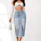 WOMEN FASHION DENIM SKIRT