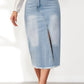 WOMEN FASHION DENIM SKIRT