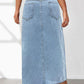 WOMEN FASHION DENIM SKIRT