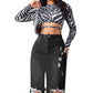 WOMEN FASHION DENIM SKIRT