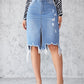 WOMEN FASHION DENIM SKIRT