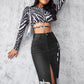 WOMEN FASHION DENIM SKIRT