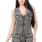 WOMEN FASHION DENIM ROMPERS
