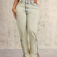 WOMEN FASHION DENIM PANTS BOTTOM