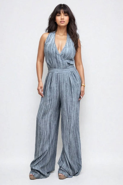 Skyline Halter Jumpsuit
