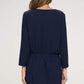 V-Neck Belted Dress – Effortless Elegance