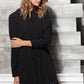Women's Studded Tie Strap Dress In Black