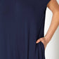 Women's Off Shoulder Wide Leg Jumpsuit With Pockets