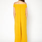Women's Off Shoulder Wide Leg Jumpsuit With Pockets