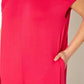 Women's Off Shoulder Wide Leg Jumpsuit With Pockets