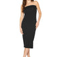 Women's Tube Bodycon Midi Dress