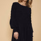 Women's Midnight Sweater Dress in Midnight