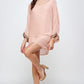 Batwing Sleeve Shift Dress – Effortless Flow and Elegance