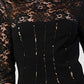 Lace Overlay Bodycon Dress – Elegant and Sophisticated