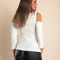 WOMEN SHIRT ANTONELLA - CREAM TOP