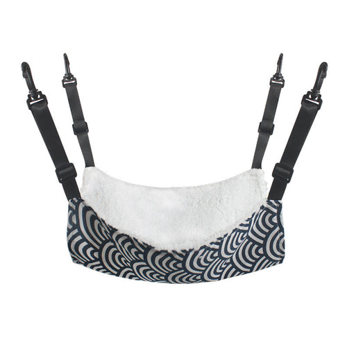 Lamb Fleece Cat Hanging Beds Pets Cage Hammock Bed For Kitten Hanging