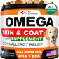 Omega 3 for Dogs   Dog Skin and Coat Supplement   Fish Oil for Dogs