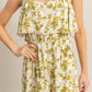 HYFVE Floral Print Spaghetti Strap Wide Leg Jumpsuit