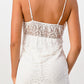 Elegant Black Lace Maxi Dress with Side Slit