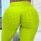 Set of 3 - Leggings Ruched Butt Shapewear Tights Yoga Pants