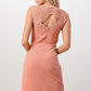 Floral Lace Shoulder Wrap Dress