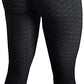 Set of 3 - Leggings Ruched Butt Shapewear Tights Yoga Pants