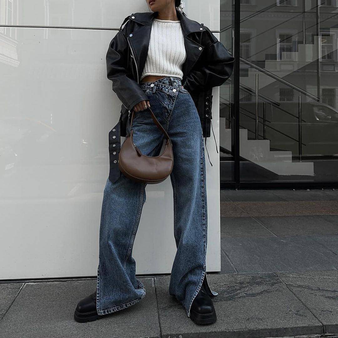 DenimDare™ Dislocation Jeans For Women Bottom