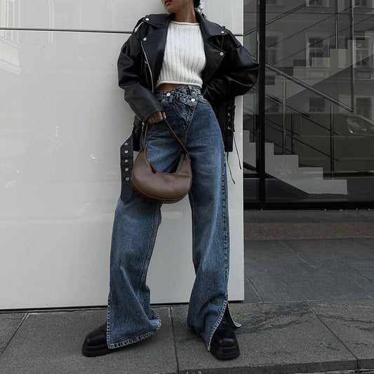 DenimDare™ Dislocation Jeans For Women Bottom