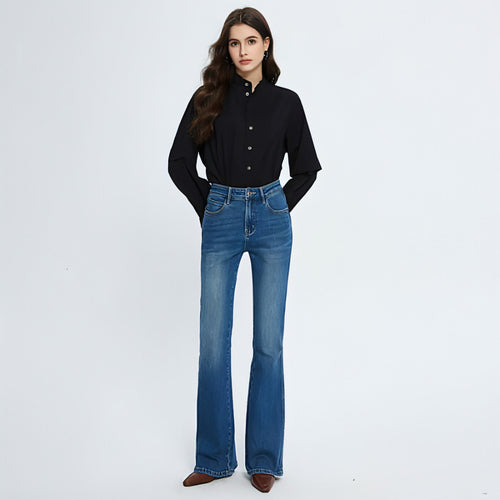 Fashionable Stretch Skinny Bottom Jeans For Women