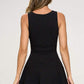 Sleeveless Fit and Flare Dress – Effortlessly Chic