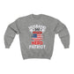 Husband, Dad, Protector, Hero, Patriot Crewneck Sweatshirt