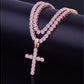EMPEROR 3MM Tennis CZ Cross | 912721