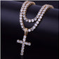 EMPEROR 3MM Tennis CZ Cross | 912721