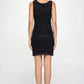 Elegant Layered Lace Bodycon Dress