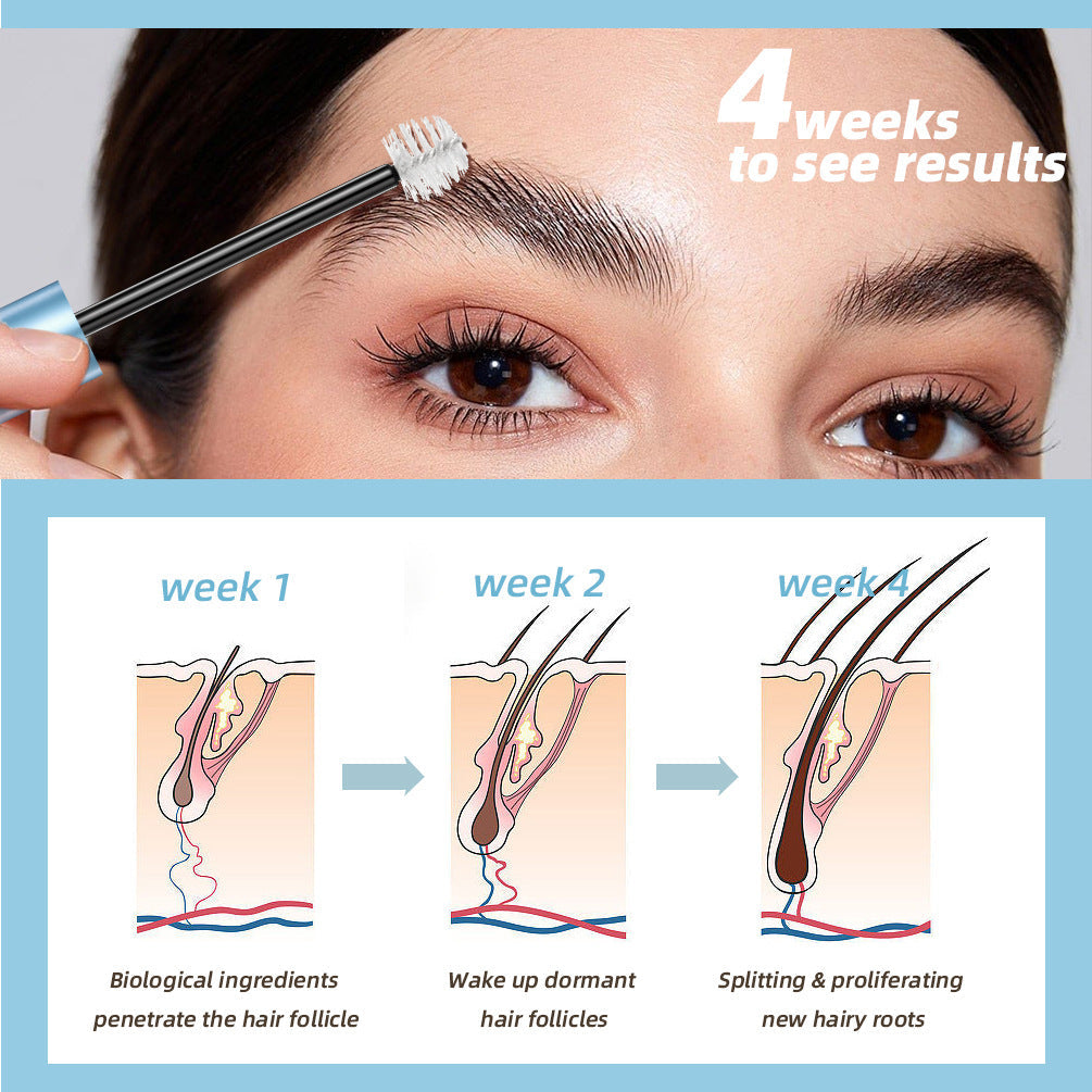 Natural Brow Enhancing Dark Volumizing Grooming Treatment Formula