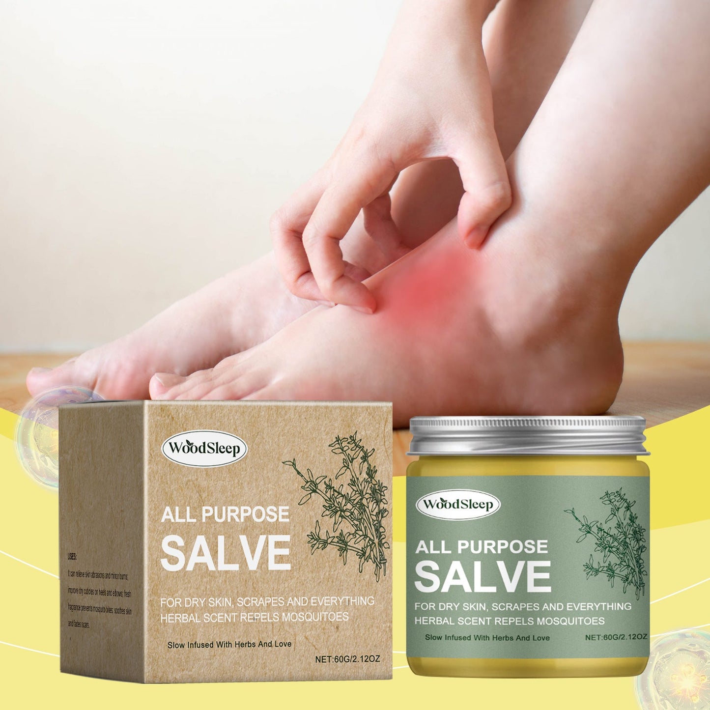 Botanical Extract Calm Relief Skin Irritation Care Balm