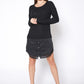 Women Twofer Pullover Sweater Dress