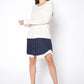 Women Twofer Pullover Sweater Dress