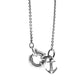 Clyde Anchor Signature Silver Necklace Pendant