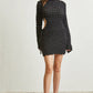 Bell Charm Waffle Dress