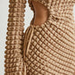 Bell Charm Waffle Dress