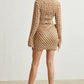 Bell Charm Waffle Dress