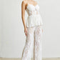 Queeny Sleeveless Spaghetti Strap Party Evening  Dress Jumpsuit