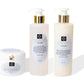 ORGANIC THREE STEP DRY  SKIN CARE SYSTEM -  for WOMEN Five Fragrances